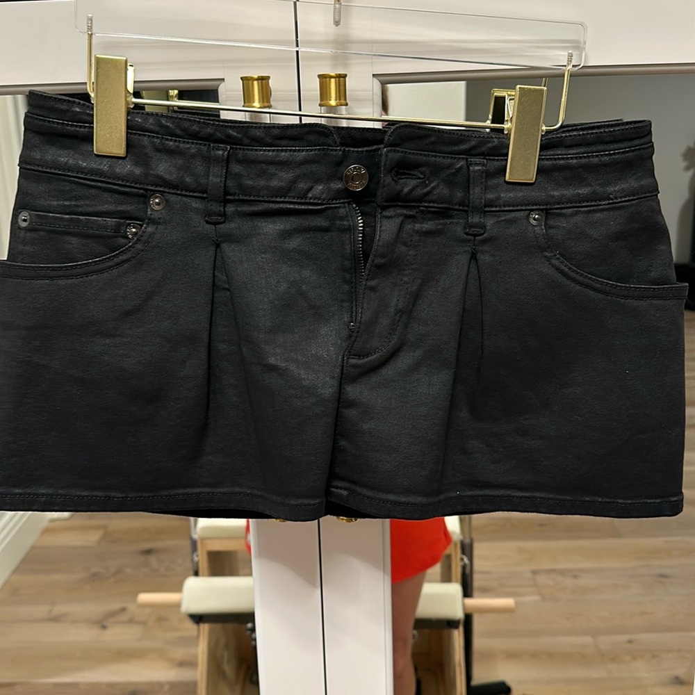 SER.O.YA Leather Mini skirt